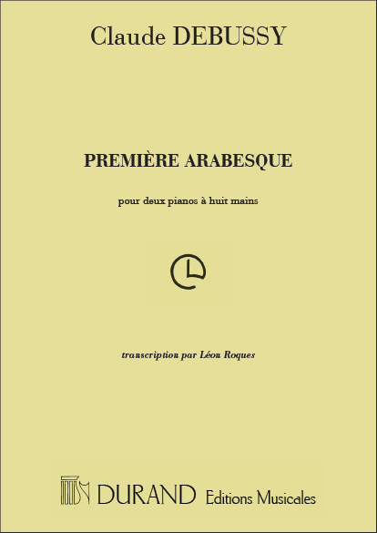 C. Debussy Premiere Arabesque Pour Piano&nbsp;&nbsp;2 Pianos&nbsp;&nbsp;