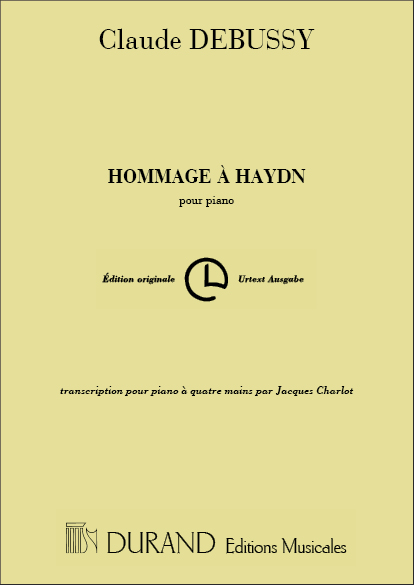 Hommage à Haydn  pour piano à 4 mains  