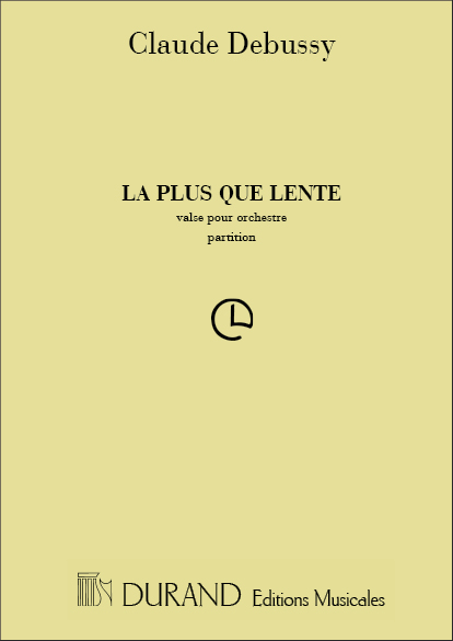 Debussy  Plus Que Lente Partition (En Location&nbsp;&nbsp;Band Music&nbsp;&nbsp;