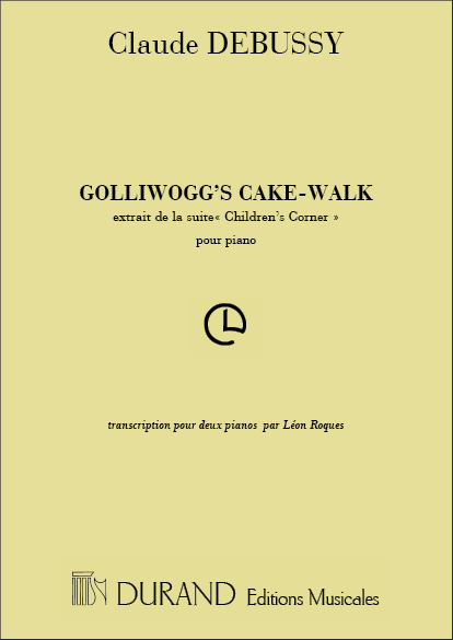 Golliwogg'S Cake-Walk   pour 2 pianos  2 partitions