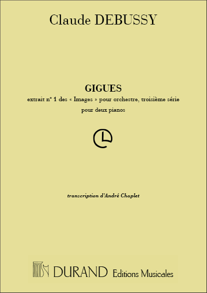 C. Debussy Images..Gigues 2 Pianos&nbsp;&nbsp;2 Pianos&nbsp;&nbsp;