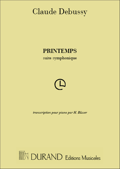 Debussy  Printemps Piano&nbsp;&nbsp;Piano&nbsp;&nbsp;