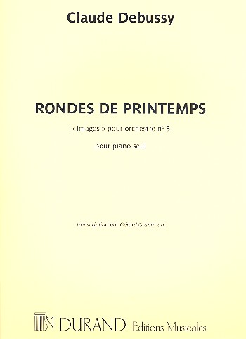 Rondes de printemps &nbsp;&nbsp;pour piano&nbsp;&nbsp;