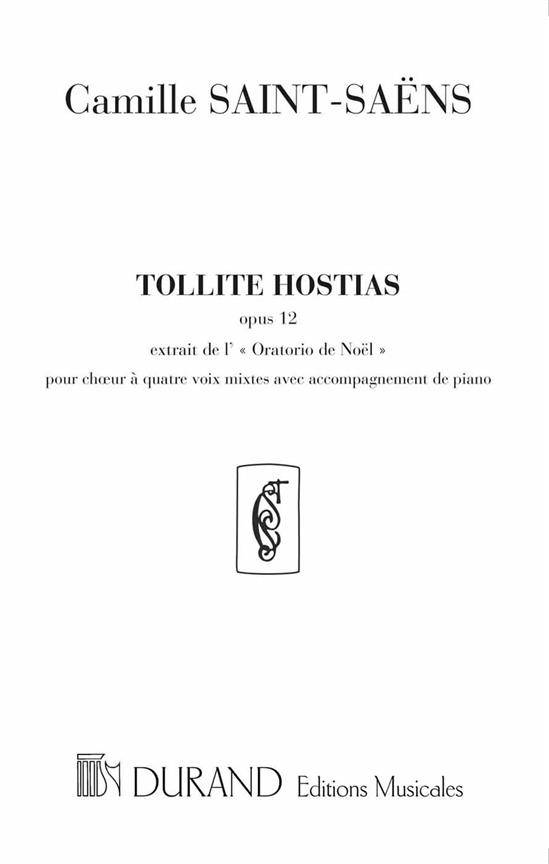 Tollite Hostias op.12 pour choeur (satb) et&nbsp;&nbsp;piano&nbsp;&nbsp;