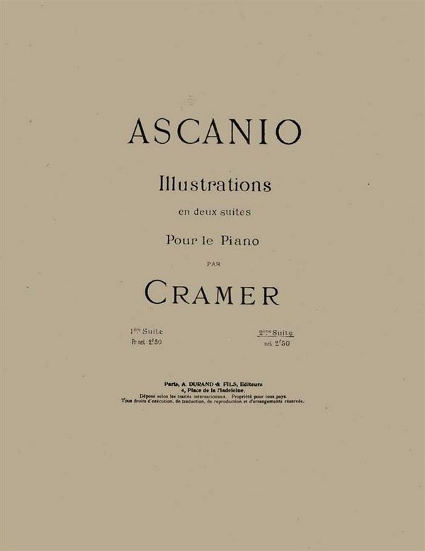 Saint-Saens  Ascanio 2 Suite Piano&nbsp;&nbsp;Piano&nbsp;&nbsp;