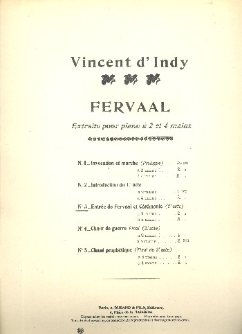 Entree et Communion  pour piano  