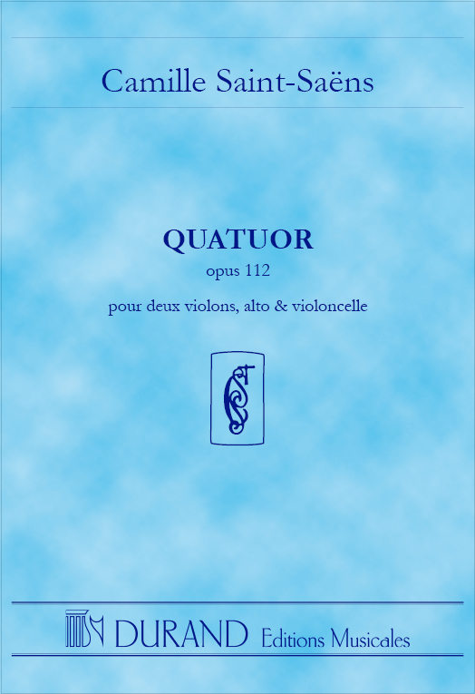 Quatuor a cordes op.112&nbsp;&nbsp;partition&nbsp;&nbsp;