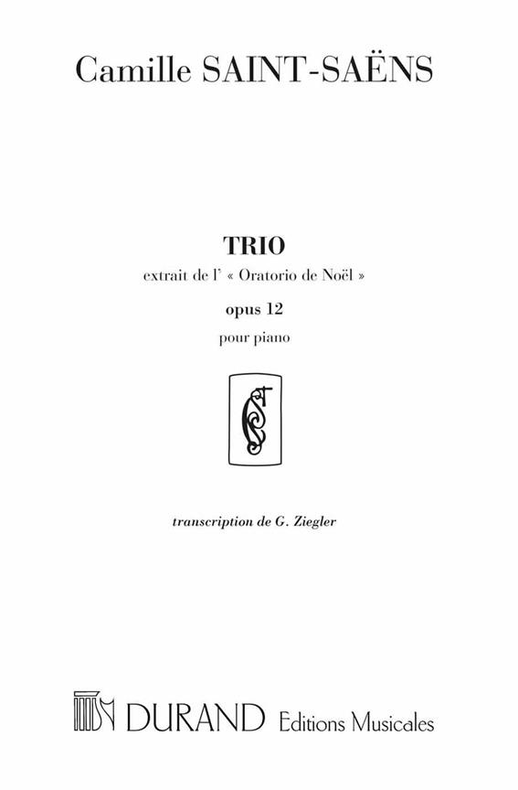 C. Saint-Saens Oratorio De Noel Piano&nbsp;&nbsp;Piano&nbsp;&nbsp;