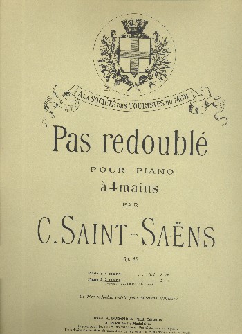 Pas redoublé&nbsp;&nbsp;pour piano&nbsp;&nbsp;