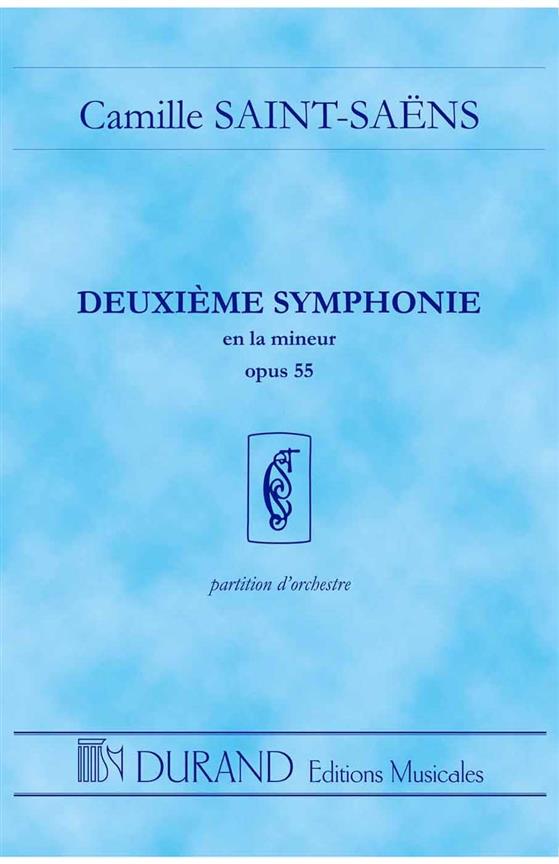 Symphonie en la mineur op.55&nbsp;&nbsp;pour orchestre&nbsp;&nbsp;partition de poche