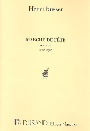 Marche de fête op.36  pour orgue  