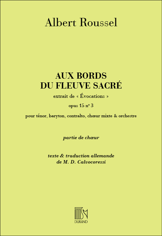 Roussel Aux Bords Du Fleuve 4Vx&nbsp;&nbsp;Coro&nbsp;&nbsp;