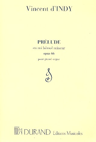 Prelude mi bémol mineur op.66  pour orgue  