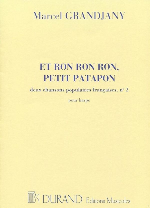 Et ron ron ron petit patapon  pour harp  