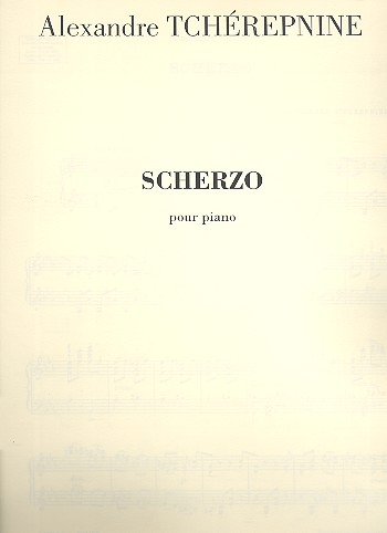 Scherzo   pour piano  