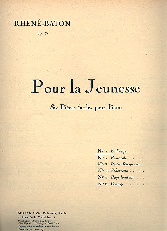 Badinage   pour piano  