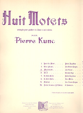 Ave verum pour chant et piano (orgue)&nbsp;&nbsp;&nbsp;&nbsp;