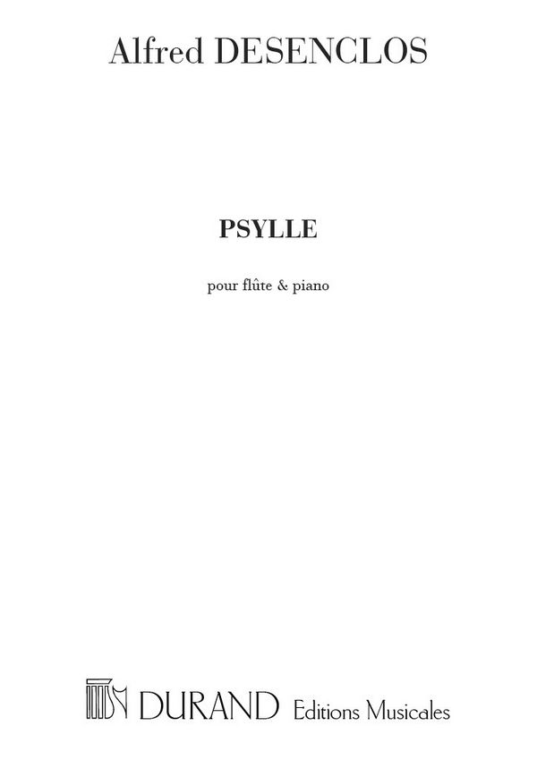 Desenclos Psylle Flute/Piano&nbsp;&nbsp;Flute&nbsp;&nbsp;