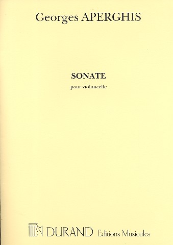 Sonate  pour violoncelle  