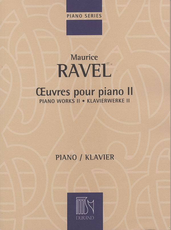 Oeuvres pour piano vol.2&nbsp;&nbsp;&nbsp;&nbsp;