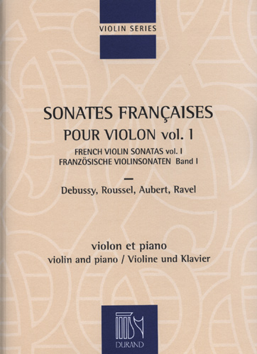 AA.VV. Sonates Francaises  Violino E Pianoforte  