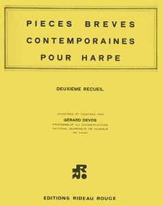 Pièces brèves contemporaines vol.2&nbsp;&nbsp;pour harpe&nbsp;&nbsp;