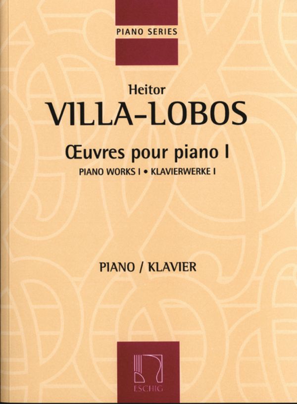Oeuvres pour piano vol.1    