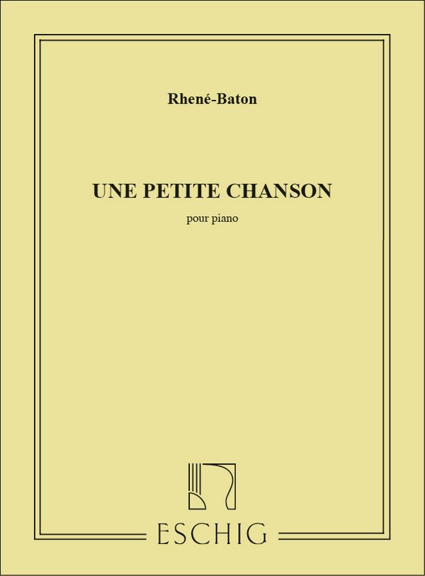 Petite Chanson Piano  Piano  