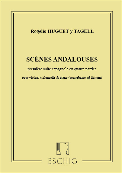 Huguet  Scene Andalouse Trio&nbsp;&nbsp;Chamber music&nbsp;&nbsp;