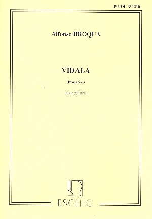 Vidala&nbsp;&nbsp;pour guitare&nbsp;&nbsp;