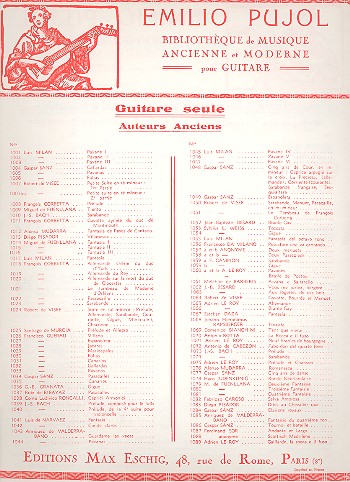 Milongueos&nbsp;&nbsp;for guitar&nbsp;&nbsp;