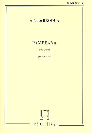Pampeana&nbsp;&nbsp;for guitar&nbsp;&nbsp;