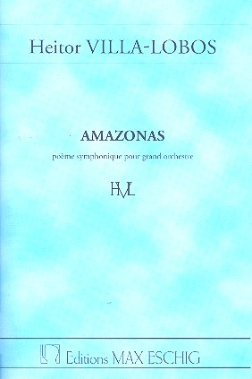Amazonas pour orchestre  partition de poche  