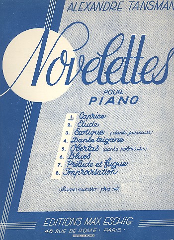 Novelette no.1&nbsp;&nbsp;pour piano&nbsp;&nbsp;
