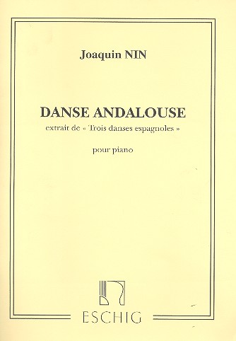 Danse andalouse&nbsp;&nbsp;pour piano&nbsp;&nbsp;