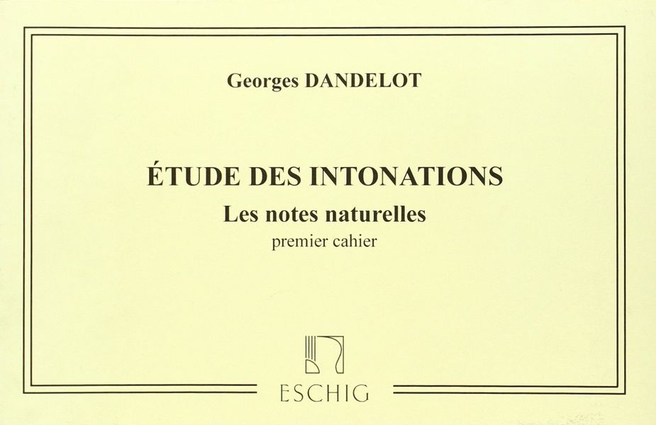 Dandelot  Etude Intonations C.1&nbsp;&nbsp;Music Education&nbsp;&nbsp;