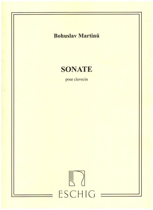 Sonate&nbsp;&nbsp;pour clavecin&nbsp;&nbsp;