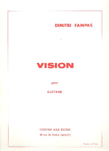 Vision  pour guitare  