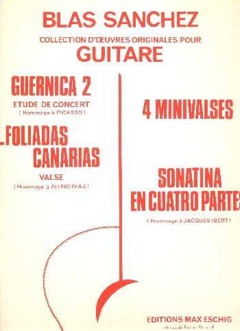 Foliadas Canarias&nbsp;&nbsp;pour guitare&nbsp;&nbsp;