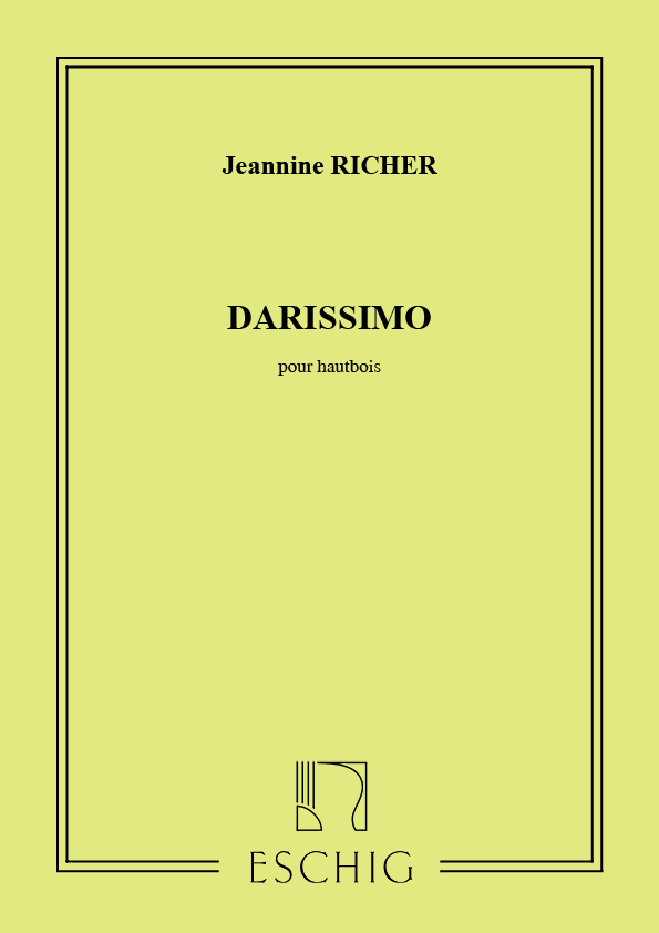 Darissimo   pour hautbois  