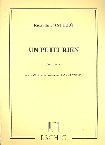 Un petit rien&nbsp;&nbsp;pour piano&nbsp;&nbsp;