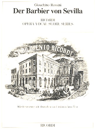 Der Barbier von Sevilla  Klavierauszug (dt/it)  broschiert