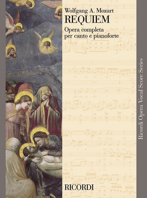 Requiem KV626&nbsp;&nbsp; &nbsp;&nbsp;riduzione per canto e pianoforte (la)