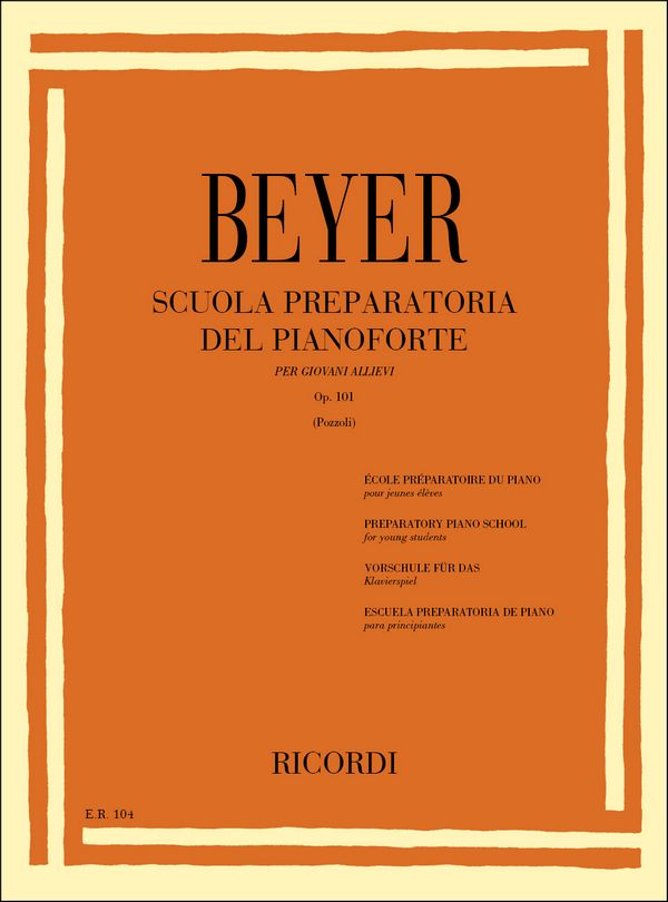Scuola Preparatoria del Pianoforte&nbsp;&nbsp;op.101&nbsp;&nbsp;