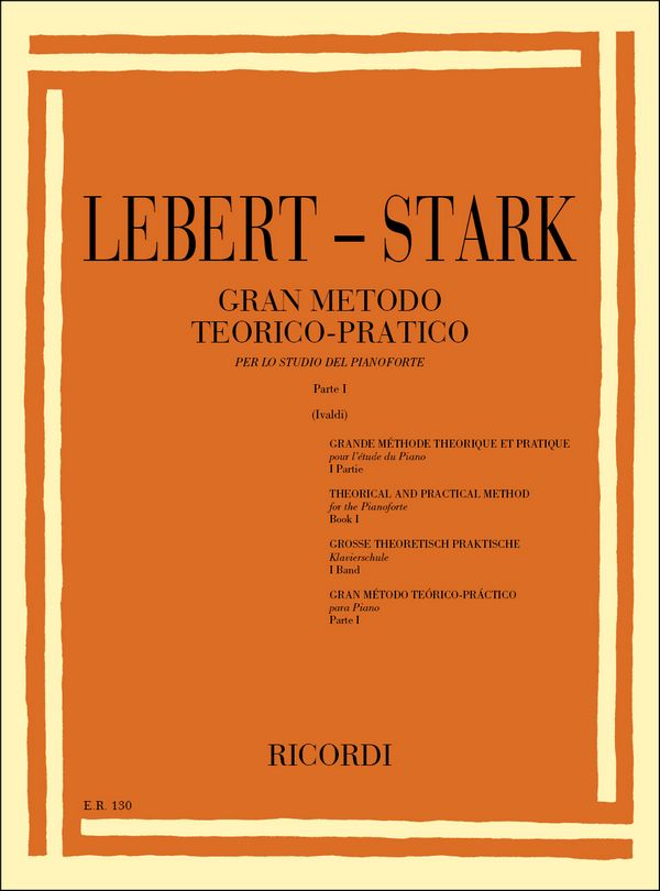 Gran Metodo teorico-pratico vol.1&nbsp;&nbsp;per pianoforte (it/frz/en/dt)&nbsp;&nbsp;