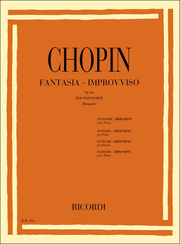 F. Chopin Fantasia - Improvviso Op. 66&nbsp;&nbsp;Piano&nbsp;&nbsp;