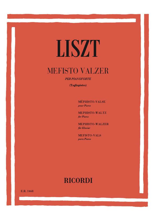 F. Liszt Mefisto - Valzer N.1&nbsp;&nbsp;Piano&nbsp;&nbsp;