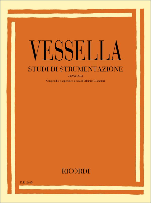 A. Vessella Studi Di Strumentazione Per Banda&nbsp;&nbsp;Band Music&nbsp;&nbsp;