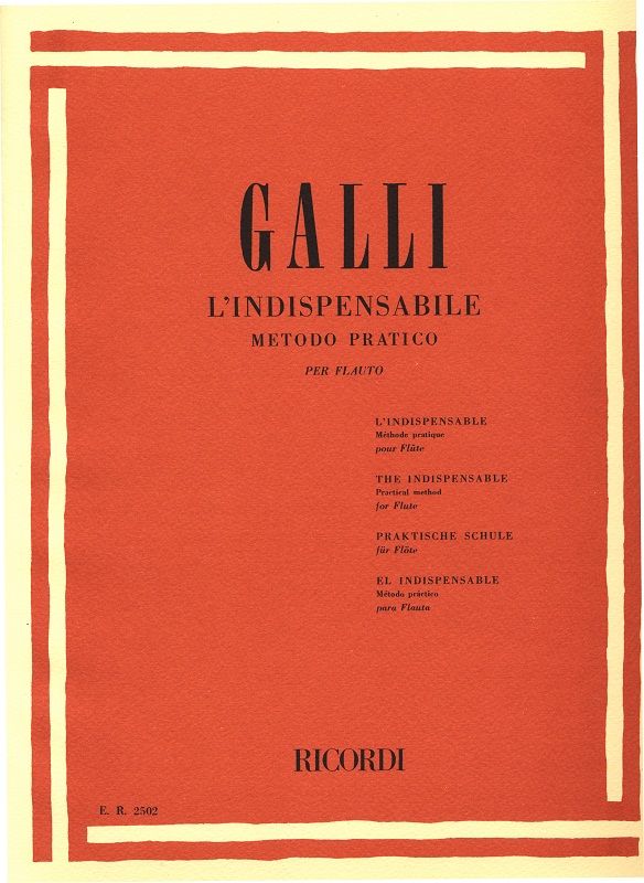 Indispensabile - metodo pratico  per flauto  