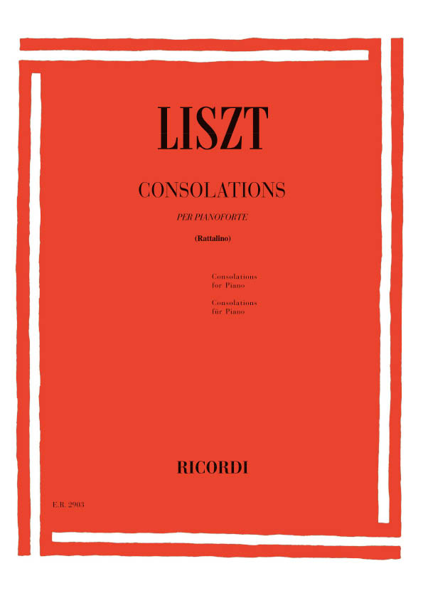 F. Liszt 6 Consolations&nbsp;&nbsp;Pianoforte&nbsp;&nbsp;